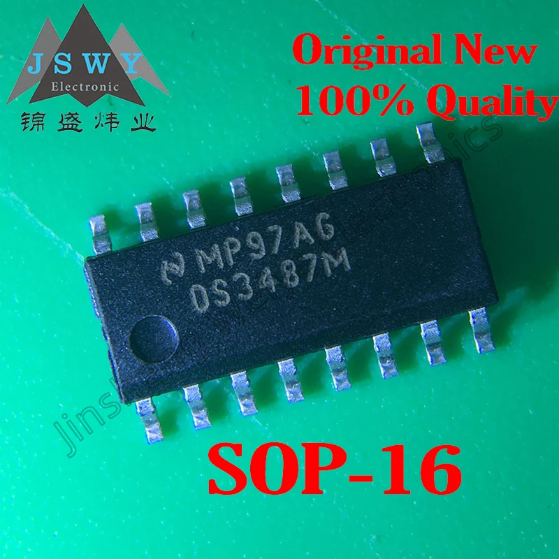 

1~50PCS DS3487 DS3487MX DS3487M SOP-16 chip integrated circuit IC chip brand new stock