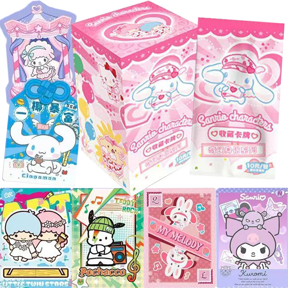 

Popular Trendy Anime Cartoon Stars Exquisite Cards Fantasy Identity Series Characters Joyful Cute Warm Healing Cards Toys Gifts