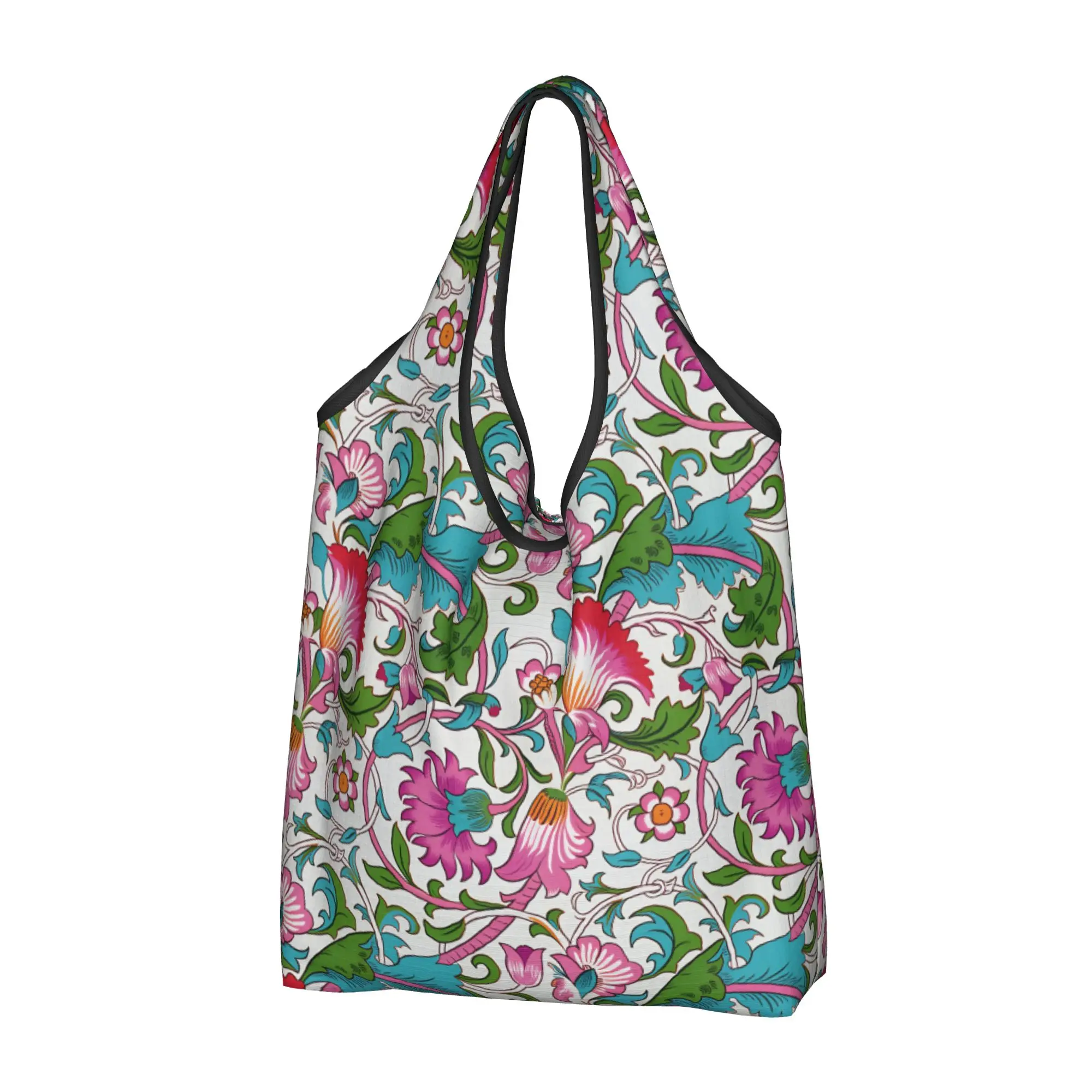 Funny Lodden William Morris Shopping Tote Bag Portable  Groceries Shoulder Shopper Bag