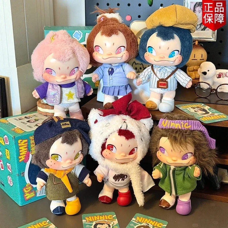 

New Genuine NINNIC Free Non Fixed Pendant Blind Box Toys Trendy Play Mobile Mystery Box Cute Doll Girl Birthday Collection Gift