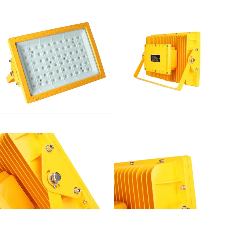 ATEX II2G Ex Db Eb IIC T6 IP66 LED Explosion Proof Floodlight Aluminum Alloy Hazardous Area Light with 5 Year Warranty