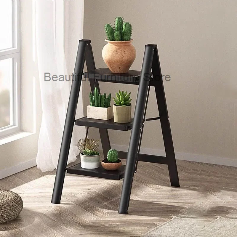 Scaffolding Lightweight Step Stools Kitchen Foldable Metal Bathroom Telescoping Ladders Luxury Outdoor Escalera Home Furniture