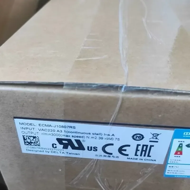 

New, Ready Stock Brand New ECMA-J10807RS Motor New One ECMAJ10807RS Expedited Shipping for Plc
