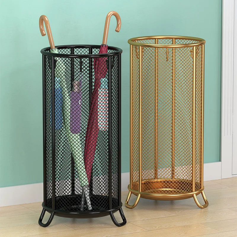 

Iron Umbrella Stand Commercial Umbrella Holder for Home Office Entrance Durable Storage Rack