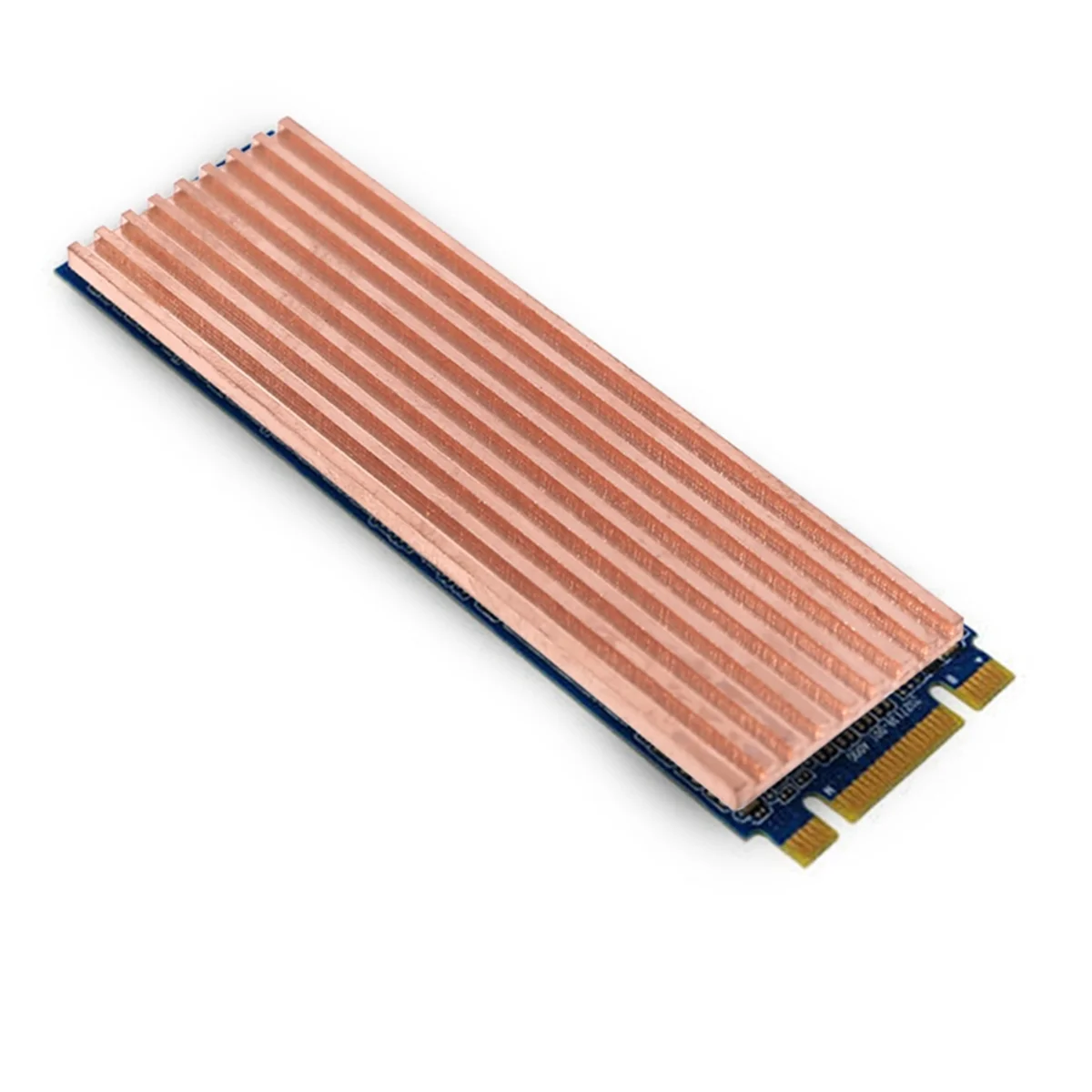 Hot sale Pure Copper Heatsink Cooler Heat Sink Thermal Conductive Adhesive for M.2 2280 PCI-E NVME SSD 2mm