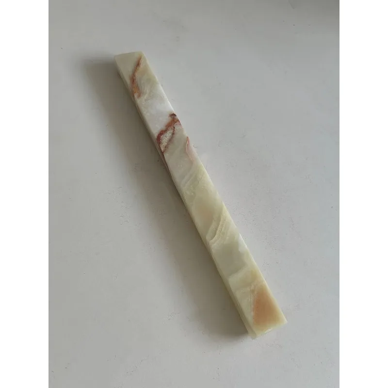 Custom natural green agate stone cabinet handles, wardrobes and furniture door handles