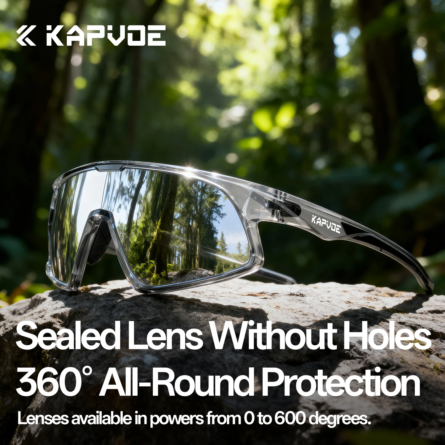 

Kapvoe спортивные солнцезащитные очки по рецепту, велосипедные очки, цельные формовочные спортивные очки по индивидуальному заказу, велосипедные очки для мужчин и женщин