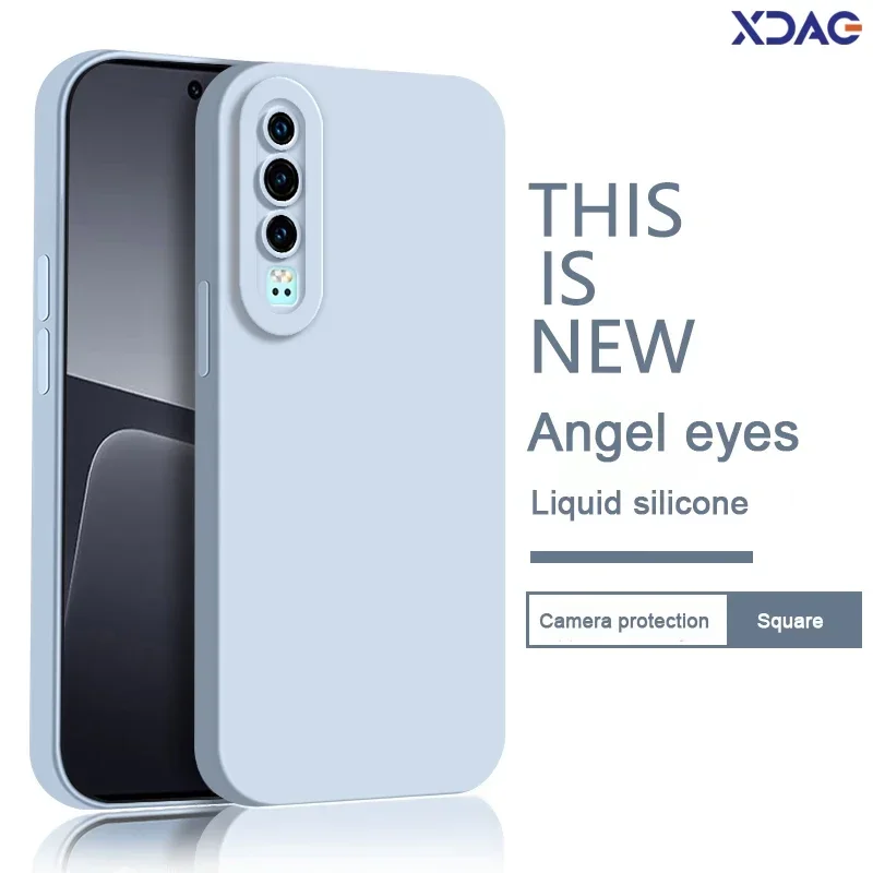 Angel Eye Solid Basic Phone Case for Huawei P30 Pro Lite Soft Liquid Silicone Original P30Pro P30Lite New Edition Cover Carcasas