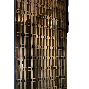 Custom Laser Cut Metal Room Divider Foldable Partitions Wall Panels Screens Room Dividers