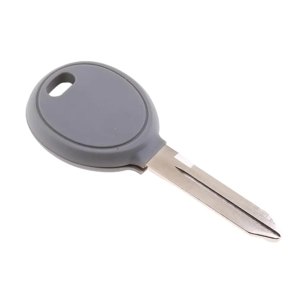 Nieobcięte etui z ostrzem klucz pusty do Chrysler Concorde Jeep Wrangler Dodge No Chip transpondera-Grey plastic