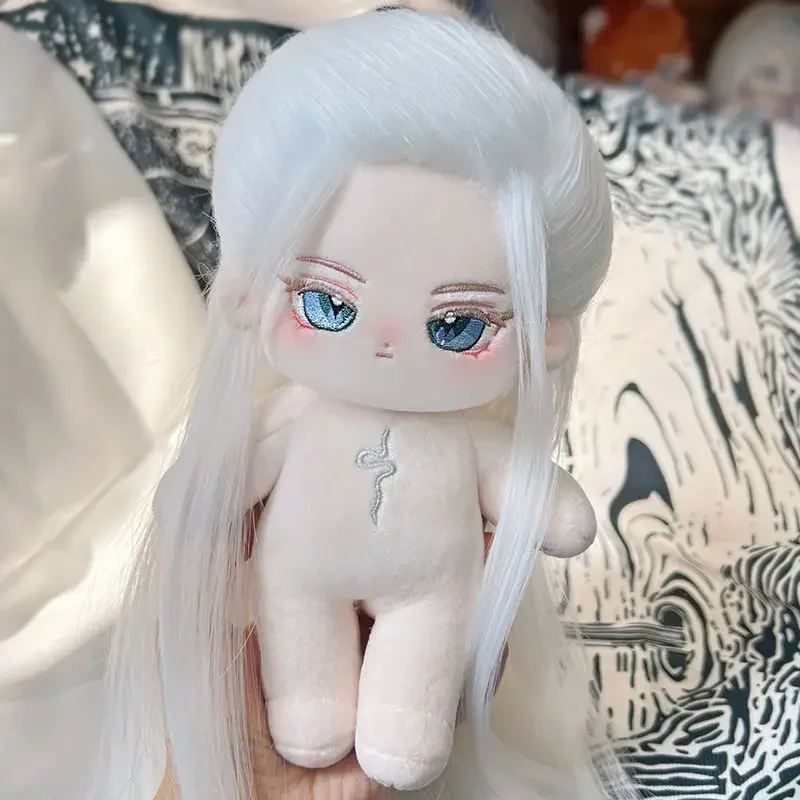 20cm Classic Anime Lost You Forever Xiang Liu Kawaii Cosplay Plush Doll Body With Skeleton Soft Plushies Model Toy Figures Gifts