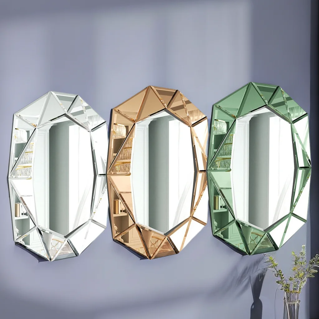Irregular Vintage Accent Mirror 2