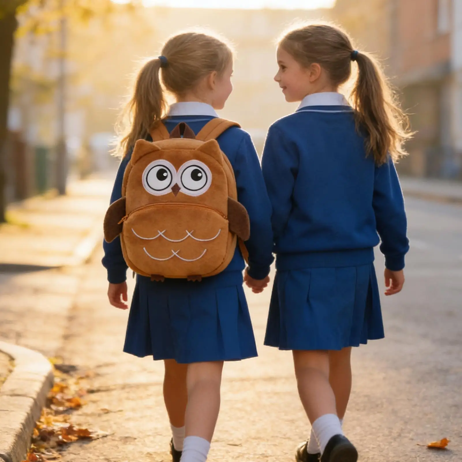 Leuke Uil Rugzak Cartoon Leuke Lichtgewicht Outdoor Benodigdheden Kleine Jongens Rugzak voor Kinderdagverblijf Voorschoolse Dierentuin Activiteiten Snacks Speelgoed