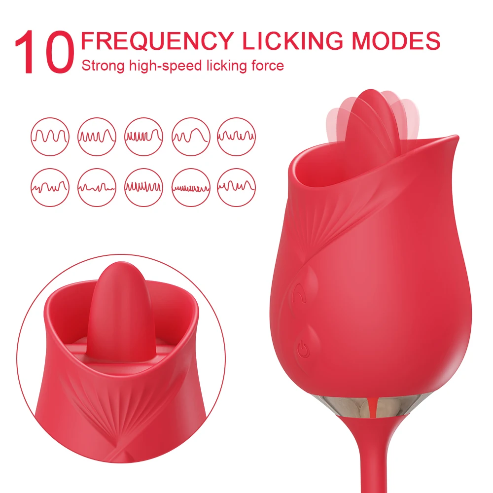 2-in-1-Zungenvibrator für Frauen: Klitoris- und Brustwarzenstimulator, weiblicher Masturbator mit stoßender Vaginalvibratorfunktion, Sexspielzeug_voghion.com