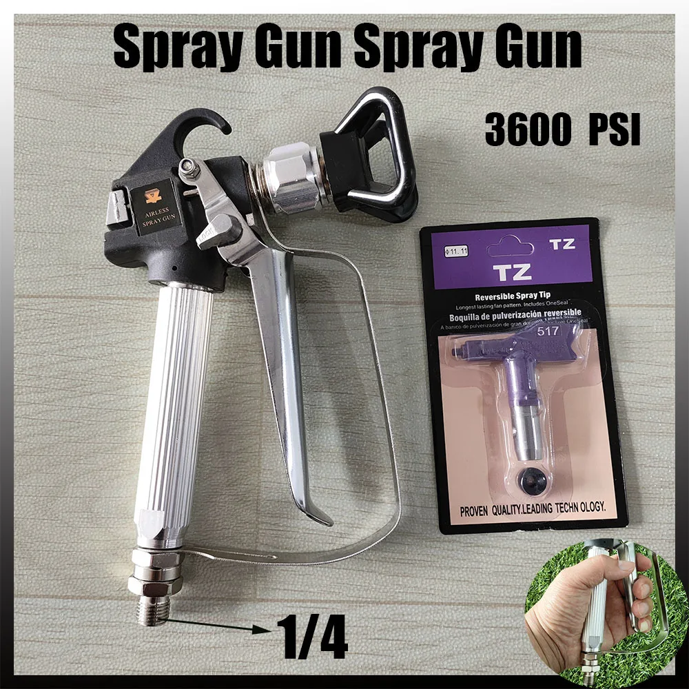 Wagner Pump Sprayer 3600PSI High-Pressure Airless Spray Paint Accessory Gun With Nozzle Cover.