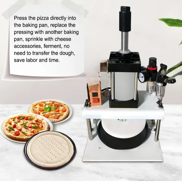Pressing Flattening Machine Easy Operation Flapjack  18 Inches Heating Pizza Press Cake Press Machine Good Sale Dough