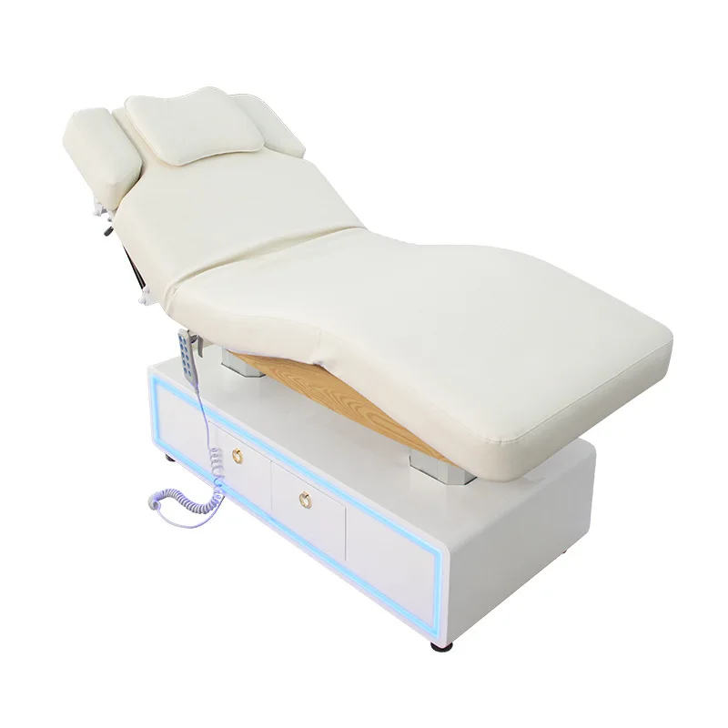 

Luxury electric beauty bed special multi-functional heating SPA massage integral lift bed