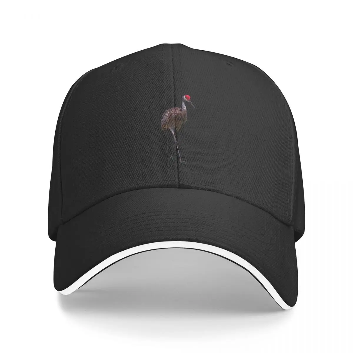 

Sandhill Crane Color Print Painting Design Baseball Cap Trucker Cap Rugby Hats For Women Men's