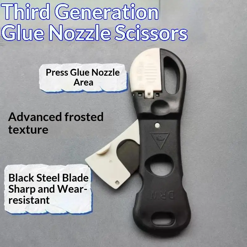 Adhesive Nozzle Cutter Manual Glue Nozzle Trimmer Glue Tube Tip Cutter Glass Glue Sealant Silicone Hose Cutting Tool Accessory