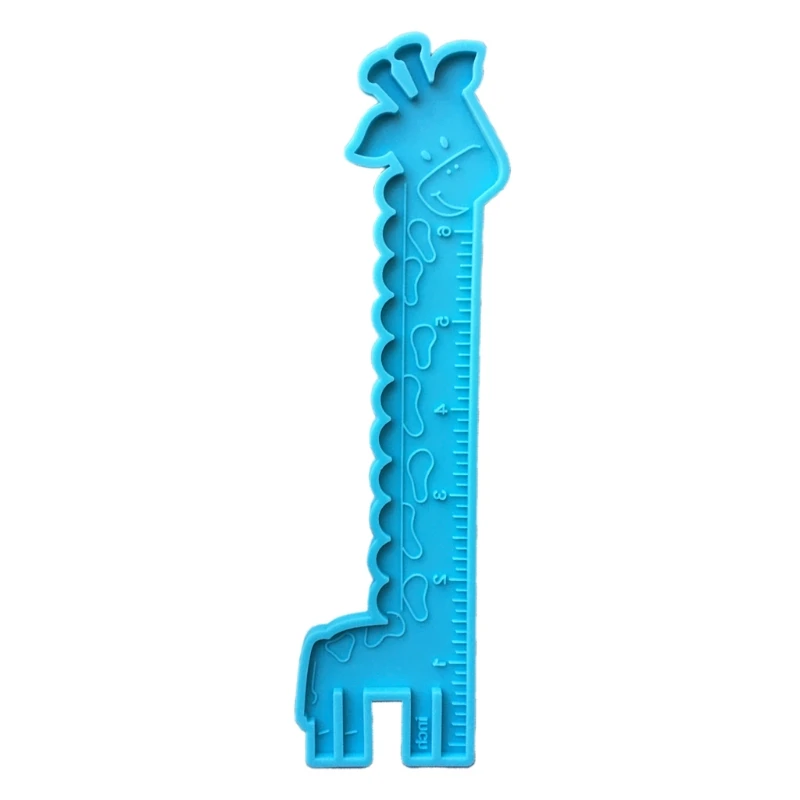 Cartoon Animal Ruler Casting Silicone Mould DIY Crafts Making Tool Epoxy Resin Mold