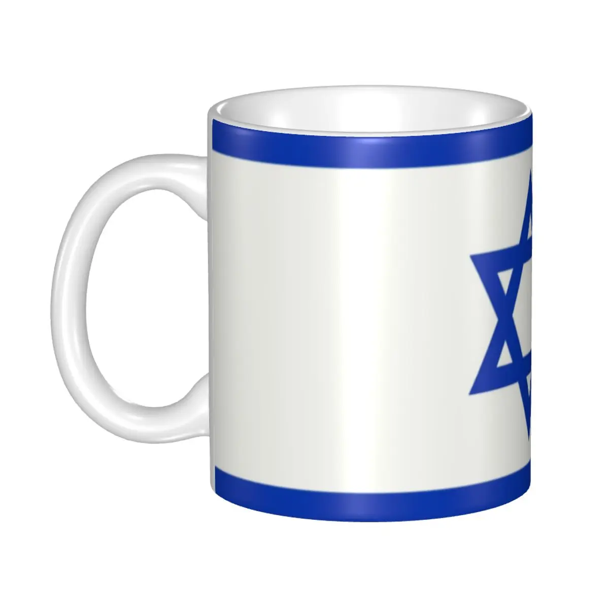

Custom Israel Flag Mugs DIY Ceramic Milk Tea Coffee Cups