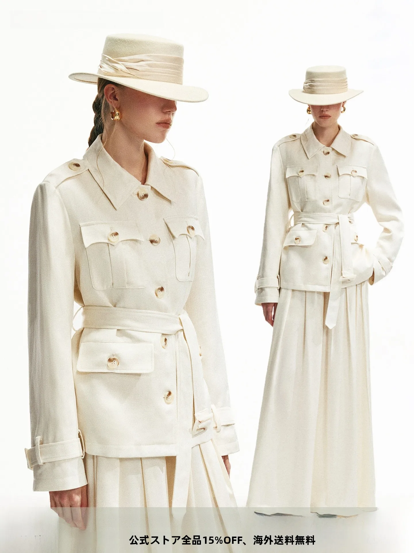 

While Away Classic Hunt Jacket Loose Waist in Slimming Effect Comfortable Commuting Vintage Style Women's Short Outerwear