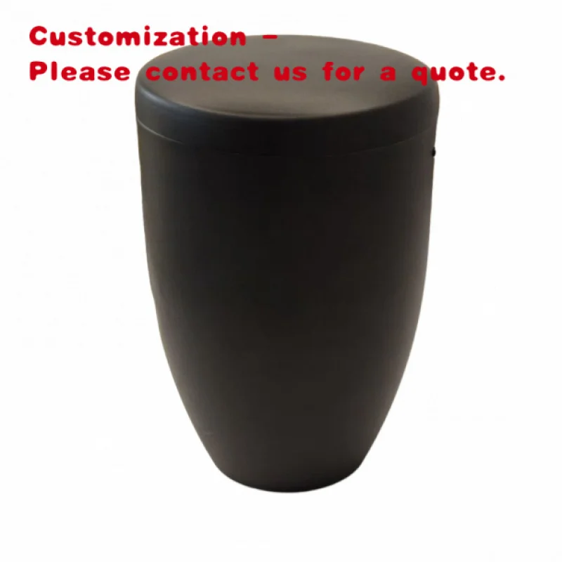 

custom.U007 European Style Hot Selling Coffin Metal Urn Human Ashes Made in China Metal Cremation Urns with Strings