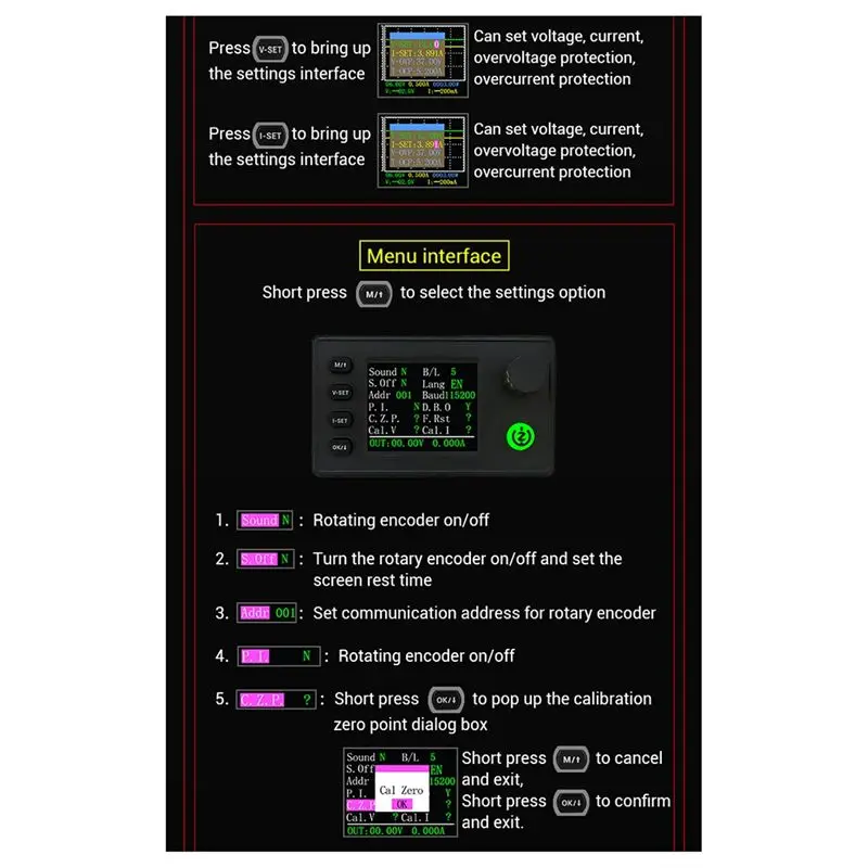 [NEW A09R!】 SK90C CNC Adjustable Voltage Regulation Power Supply Constant Voltage And Constant Current Charging Module 90W