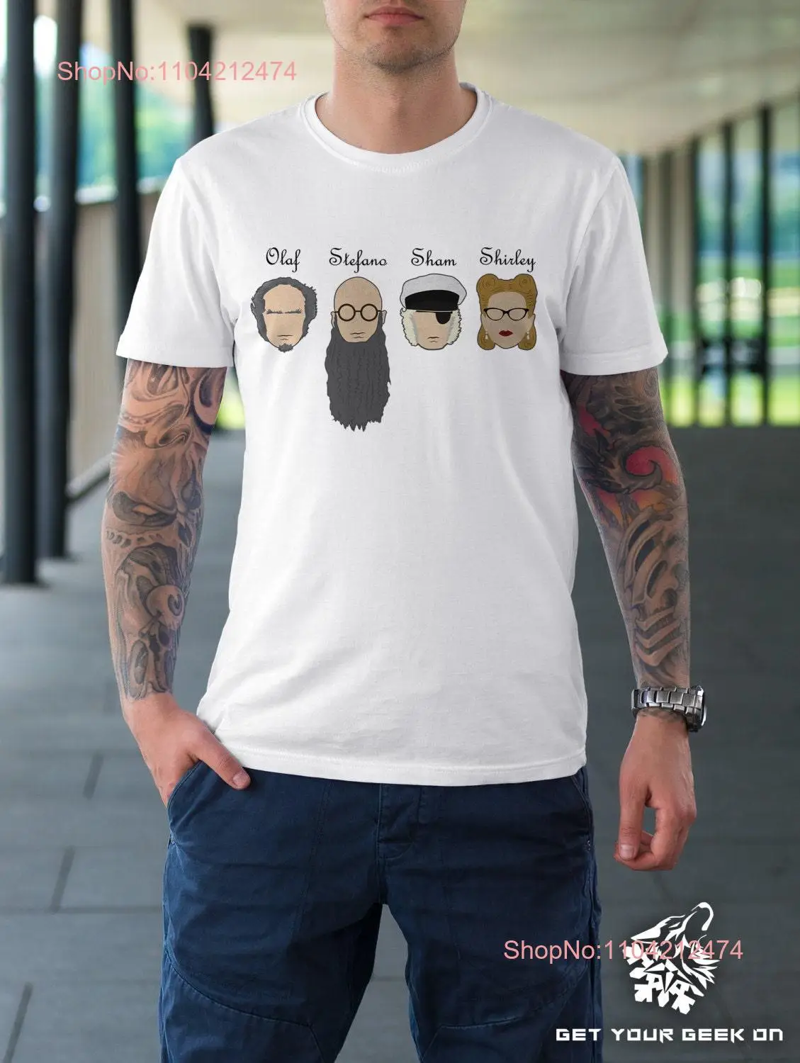 Dreadful Disguises Mens T Shirt long or short sleeves