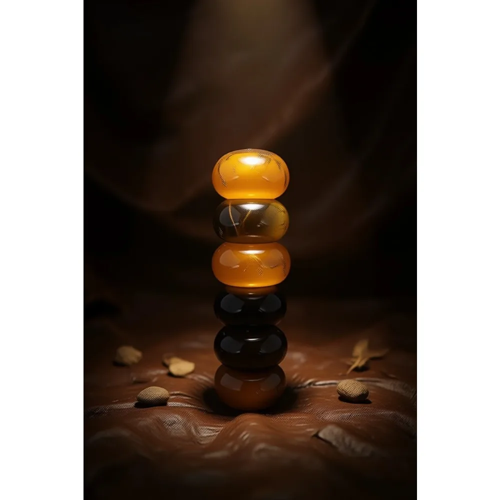 

Natural Yellow Tiger Eye Rondelle 5x8mm Loose Beads 38cm Strand for Jewelry Making