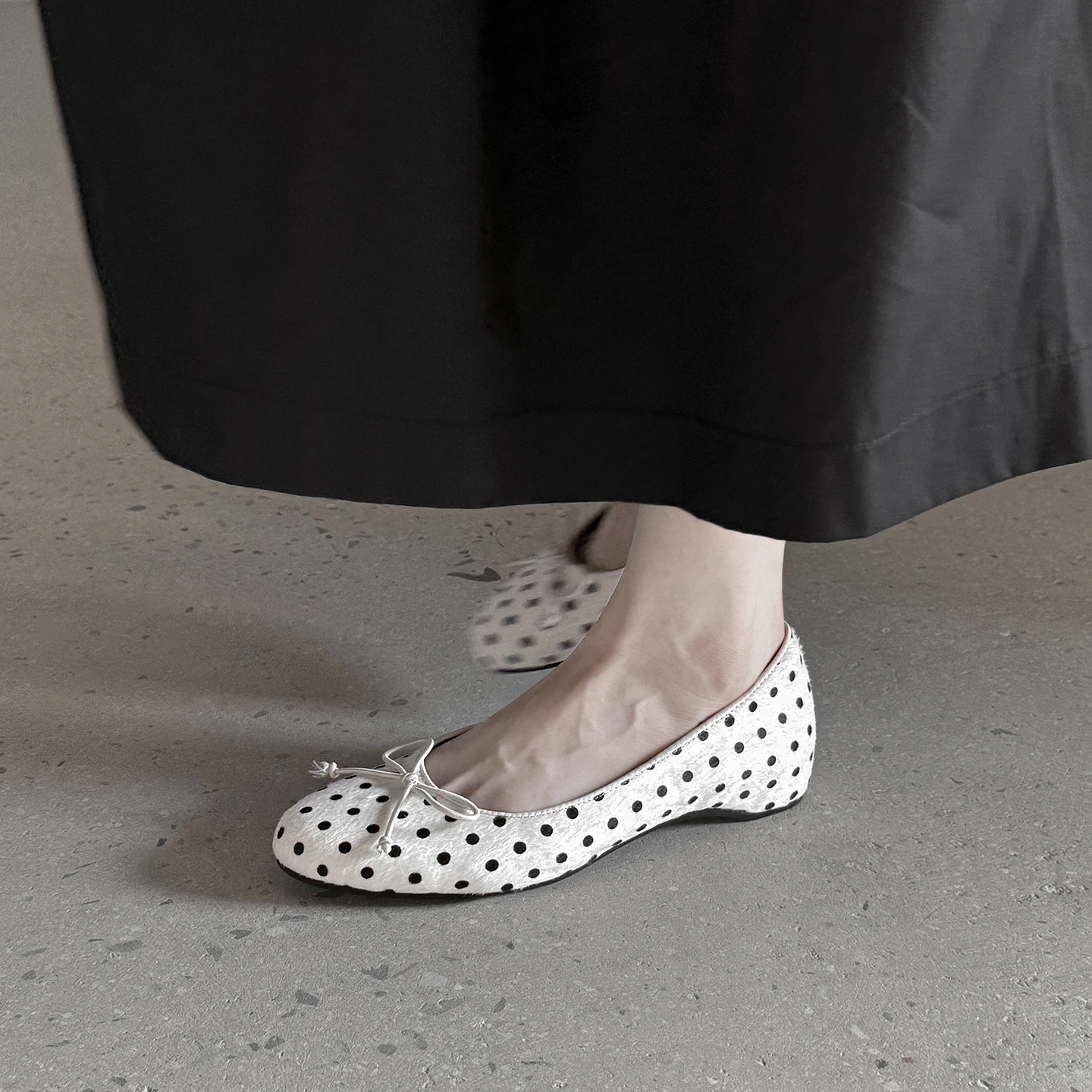 Handmade Genuine Leather Women pumps  3.5cm Heels Soft Sole Round Toe  Women Single Shoes Shallow  High Heel Casual Shoes