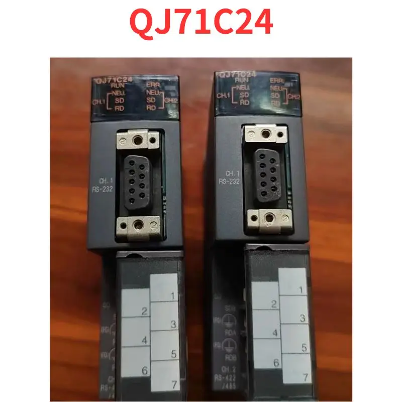 

Used QJ71C24 module Functional test OK