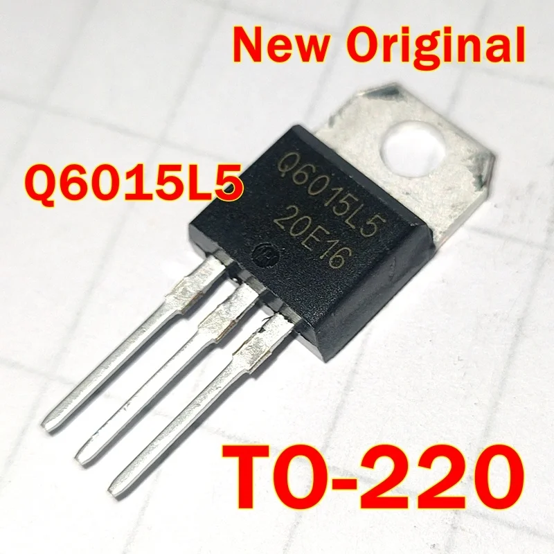 1pcs to 100pcs Q6015L5   New Original  TO-220 Tri-terminal bidirectional silicon