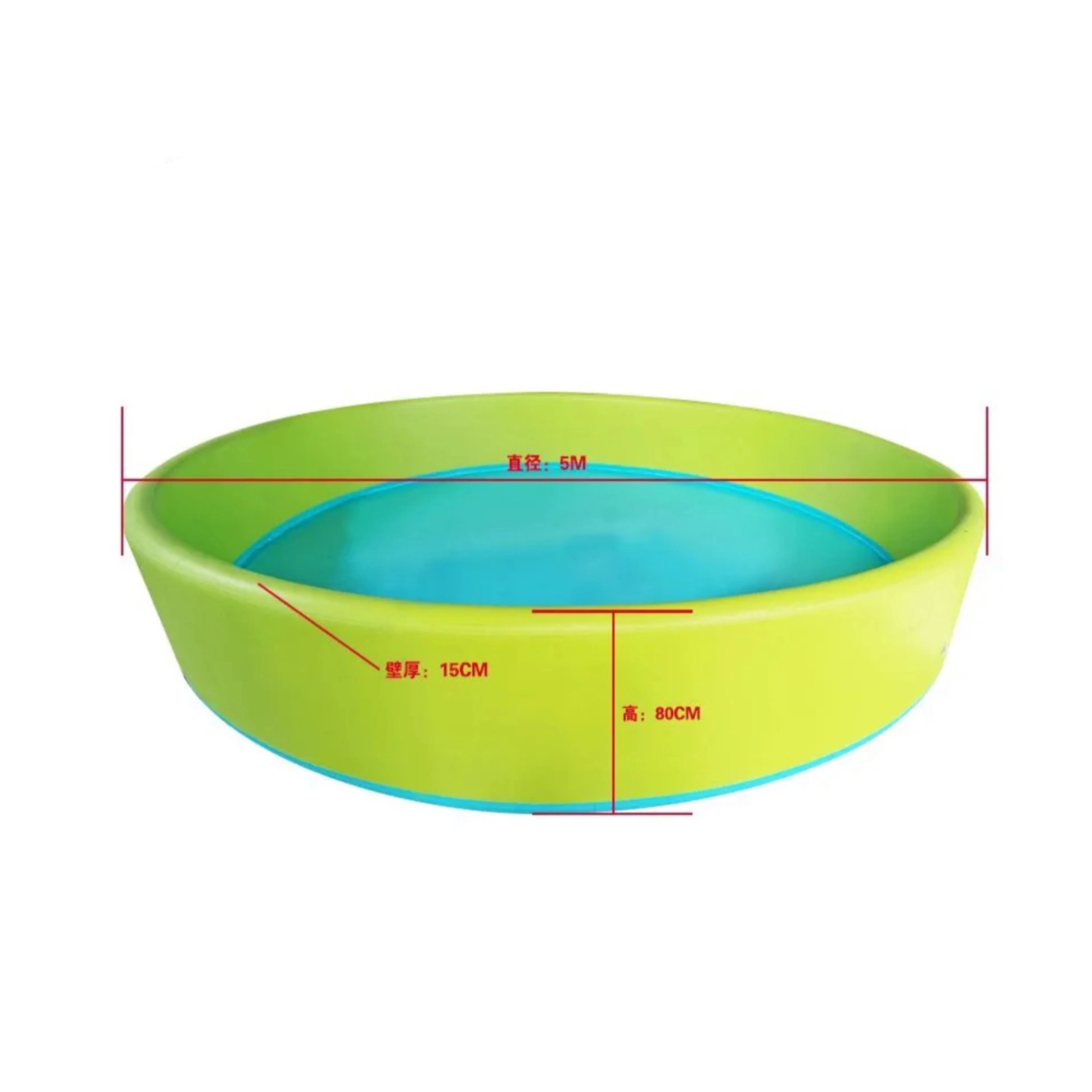 Outdoor family style portable swimming pool water park inflatable swimming pools