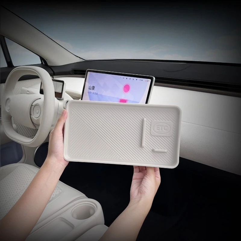 For NIO Firefly Screen Back Storage Tray OEM Color Tissue Box Organizer Interior Decoration Accessories