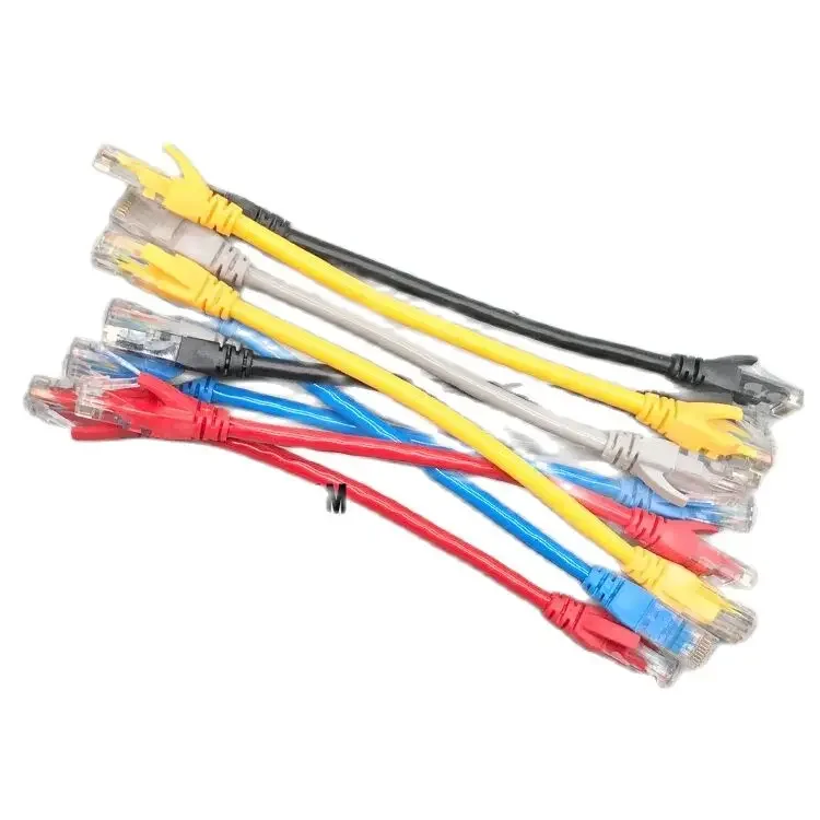 5Pc Short CAT6 RJ45 CAT 6 CAT6e STP Ethernet Network Router Modem Male to Male RJ45 Patch LAN Cable Cord 15cm 30cm 50cm 1M 3M