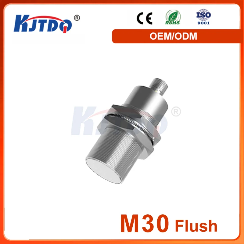 M30 Waterproof Flush PNP NPN 2 Wire NO NC Sn 20mm -40℃ Low Temperature Plug Proximity Sensor Switch with Rohs