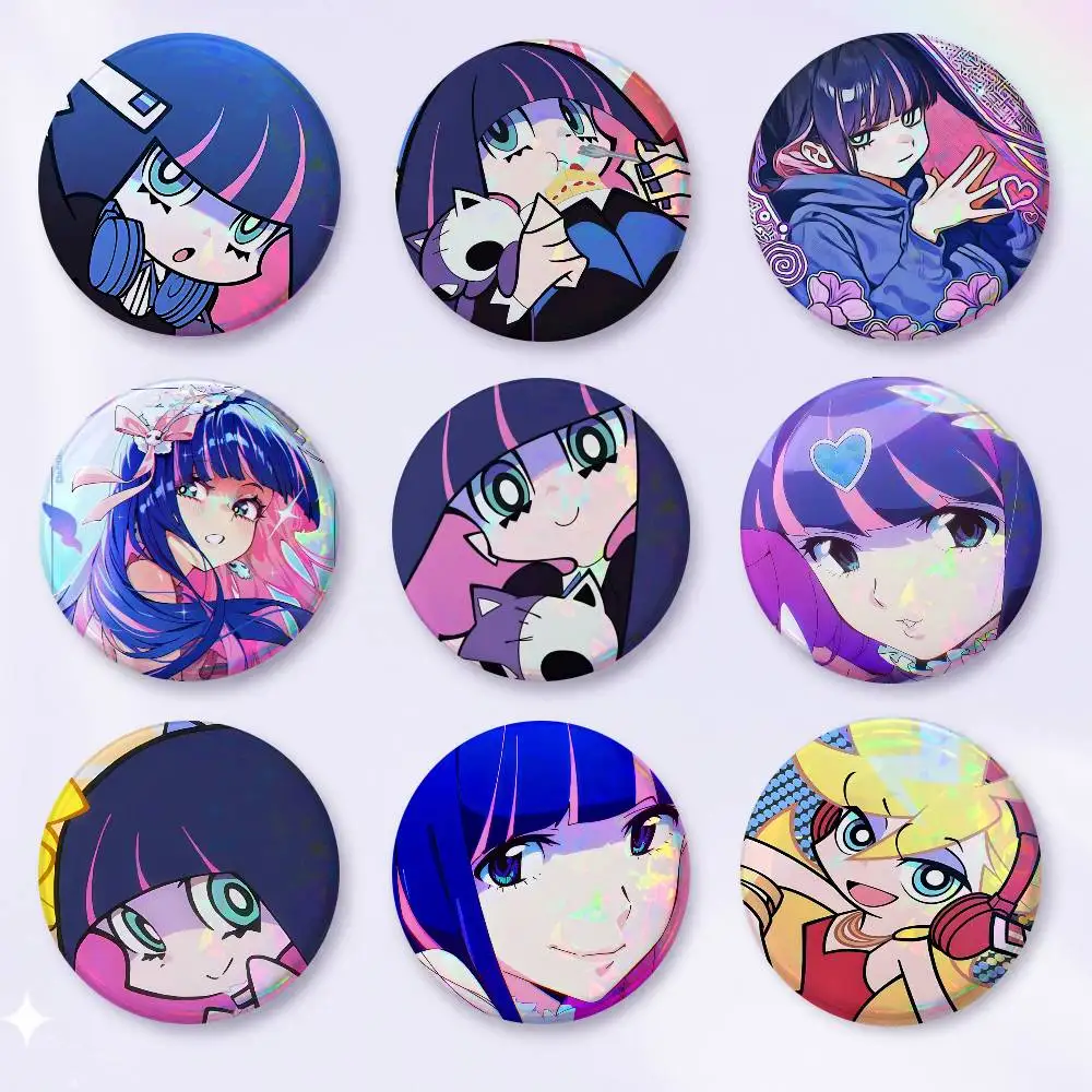 A-Characters Anarchy Stocking Tinplate Brooch Figure Icon Badge Handmade Brooches For Backpack Clothes Decoration