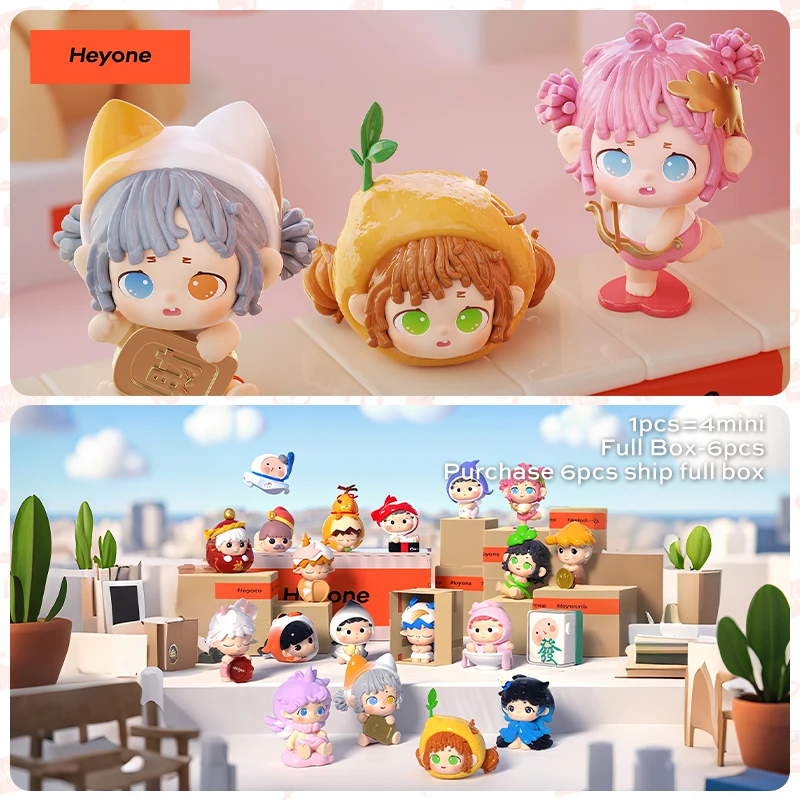 

Heyone MINI- Good Luck Manufacturer Series Blind Box Action Cute Figure