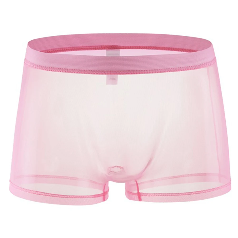 ملابس غير رسمية ملابس النوم الأزرق الملكي ملابس داخلية للرجال مثير الانتفاخ السروال للرجال الانتفاخ ملخصات 90 نسيج البولي أميد #4