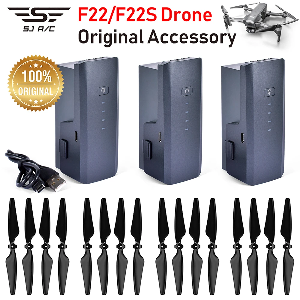 Аккумуляторы для дрона SJRC F22/F22S, 11,1 В, 3500 мА · ч