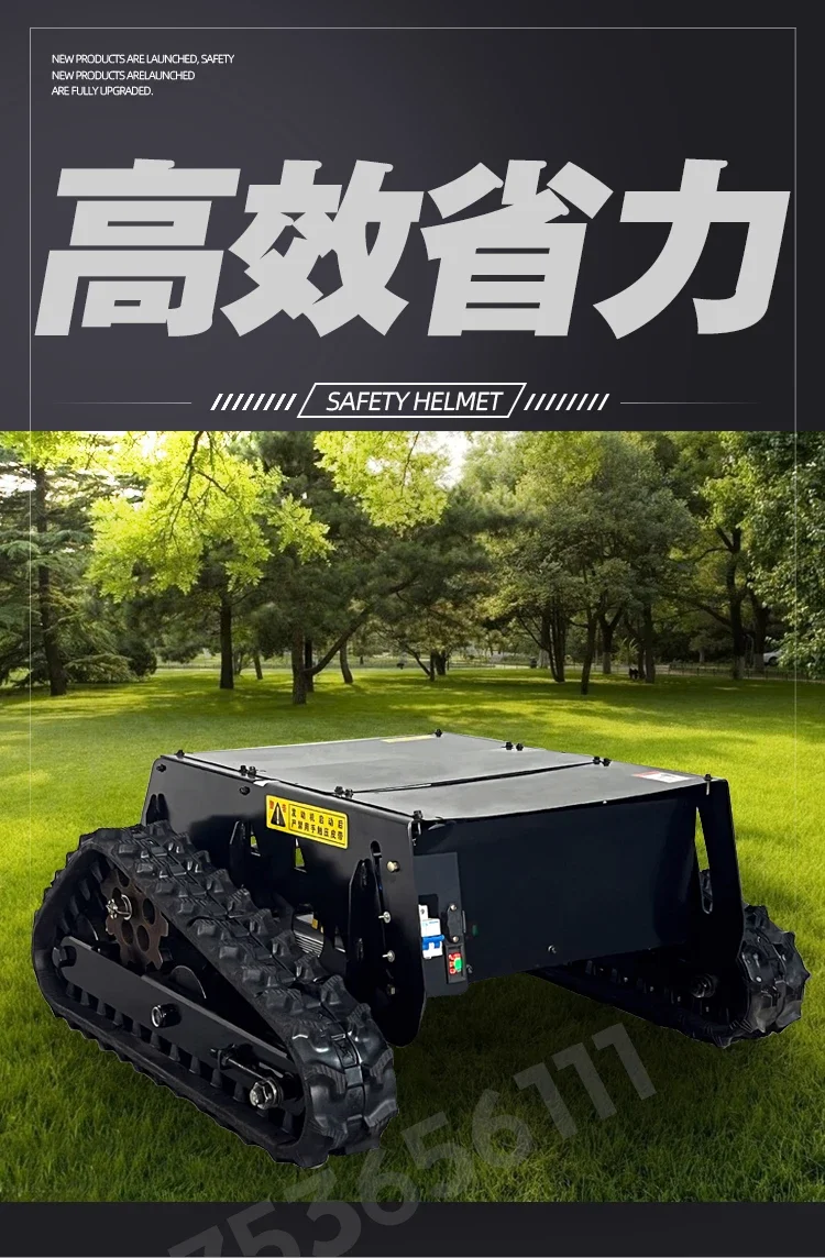 Small Remote Control Track Chassis Agricultural Construction Site Machinery Double Motor Transport Vehicle Climbing