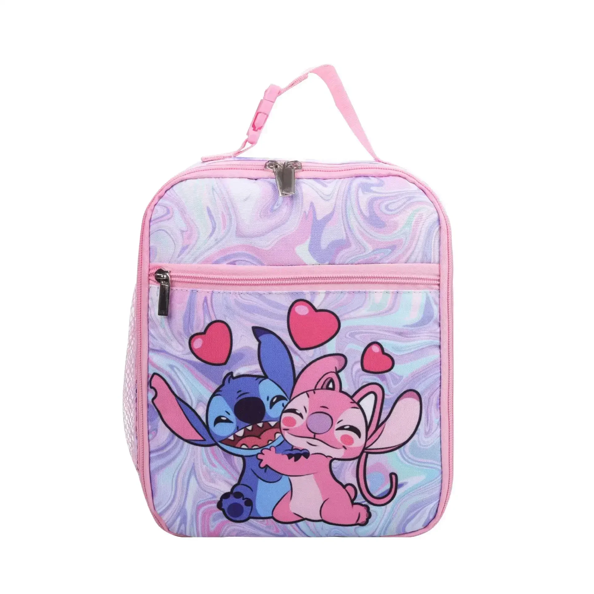 Stitch borsa per la scuola primaria zaino per cartoni animati per bambini ragazzi ragazze Anime Kawaii Cartoon School Bag Mochila Gifts