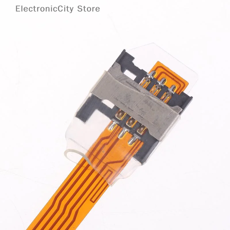 

Удлинительный кабель для активации SIM-карты старых мобильных телефонов, плоский кабель-удлинитель для карт памяти, 1 шт.