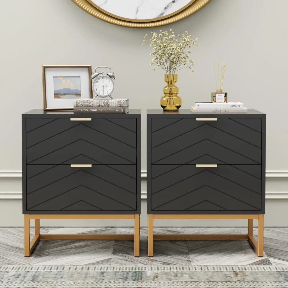 مجموعة منضدة حديثة ذات درجين، خزانة غرفة نوم صغيرة، خزانة غرفة المعيشة، منضدة للمنزل المعاصر