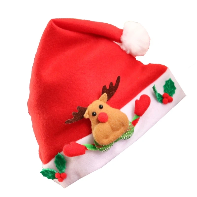 Fashionable Santa Hats Knitted Christmas Hats Soft Comfortable Durability Hats