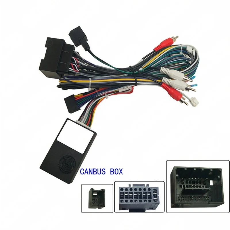 Radio Wiring Harness Adapter CAN Bus Decoder Cable for Opel Moka Chevrolet Encore