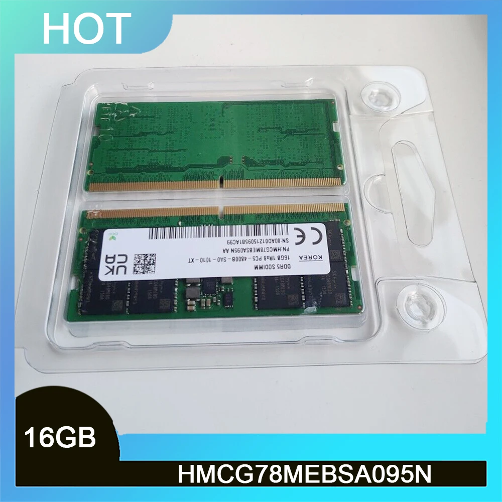 

1PCS For SK Hynix RAM HMCG78MEBSA095N 16G DDR5 4800 1RX8 PC5-4800B 16GB Laptop Memory Fast Ship High Quality