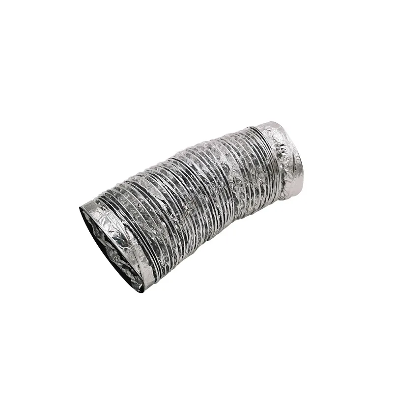 Tubo de ventilação de alumínio de 4 polegadas Mangueira de ventilação de ar Duto de exaustão flexível 1,5 M