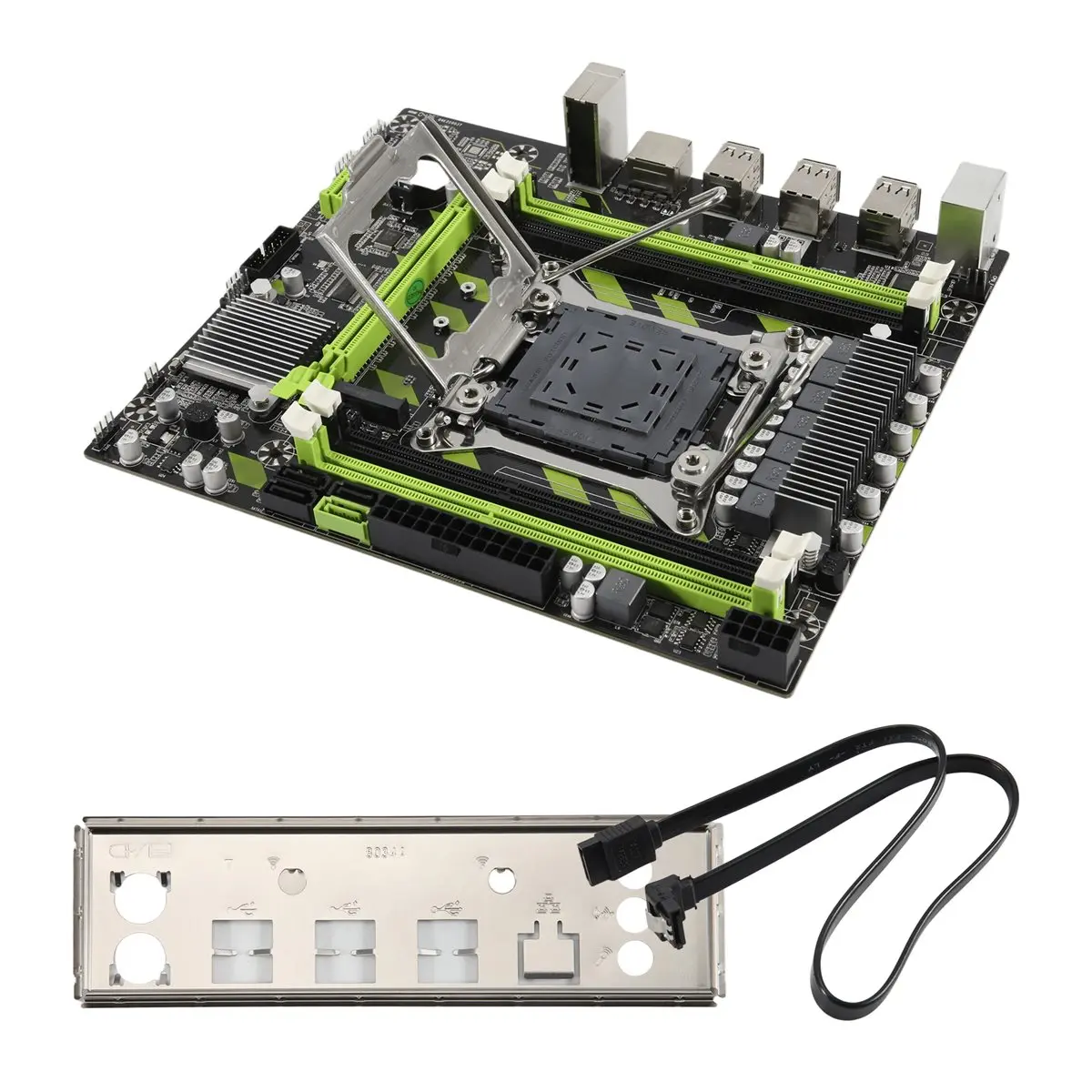 a60i]-x79g-motherboard-sata-cable-bezel-lga2011-4xddr3-recc-slot-m2-nvme-pci-e-x16-6xusb20-sata30-server-game-motherboard